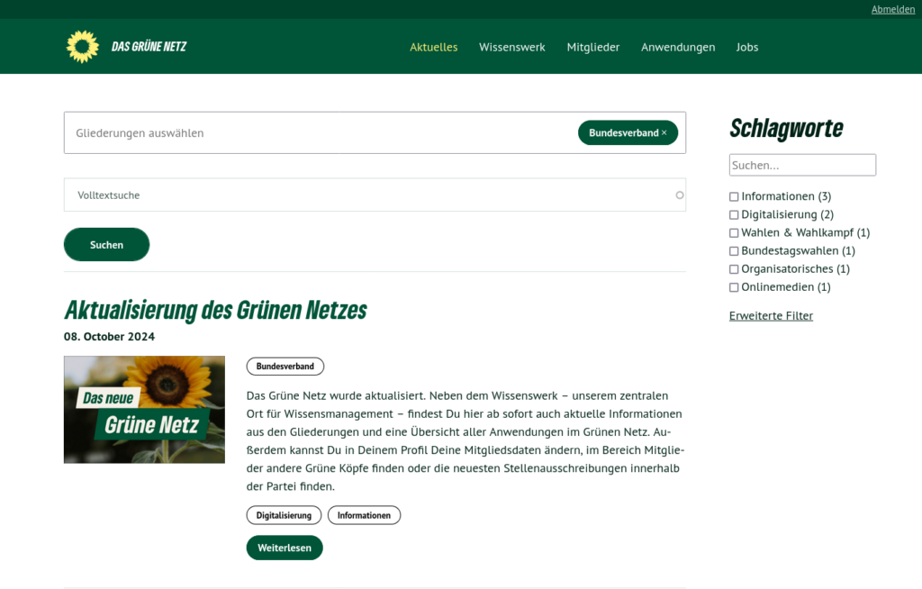 Das Grüne Netz
