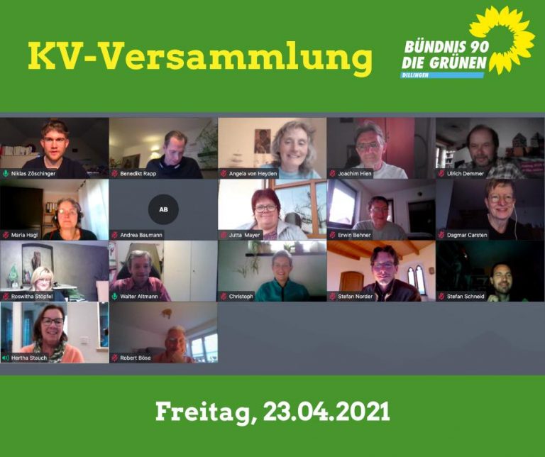 Rückblick: KV-Versammlung am 23.04.2021