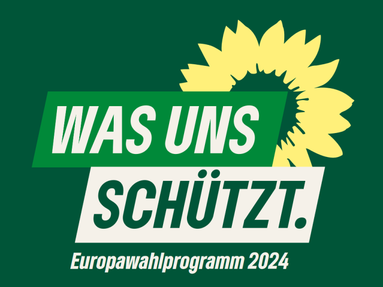 Europawahlprogramm der Grünen