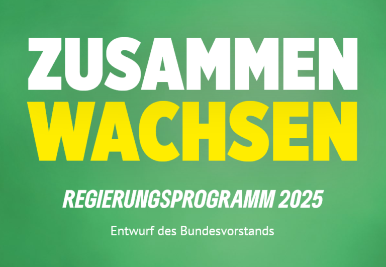 Wahlprogrammentwurf zur Bundestagswahl